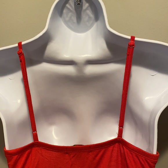 Red casual dress - Picture 3 of 3